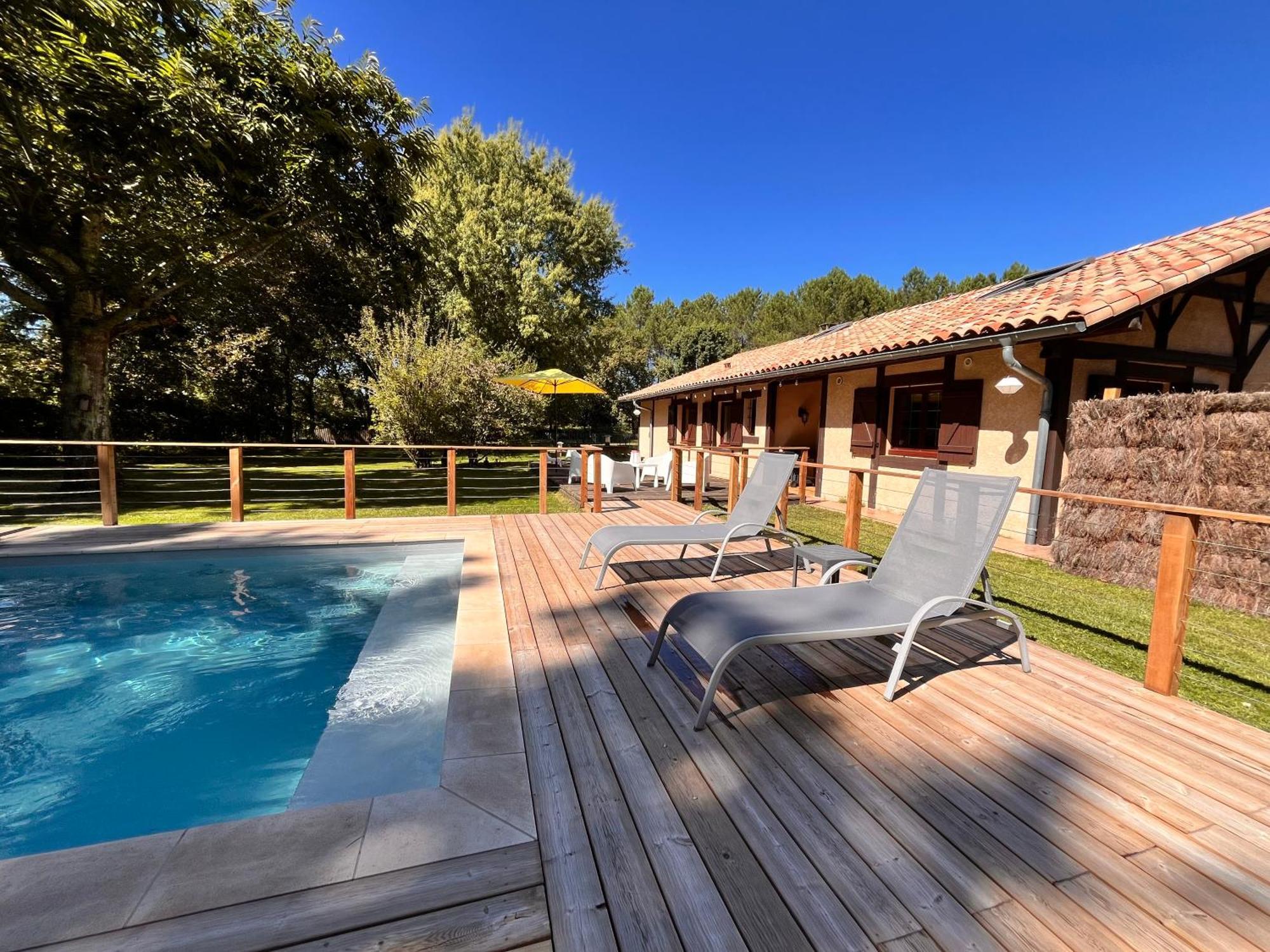 Villa La Bergerie Des Landes Lit-et-Mixe Esterno foto